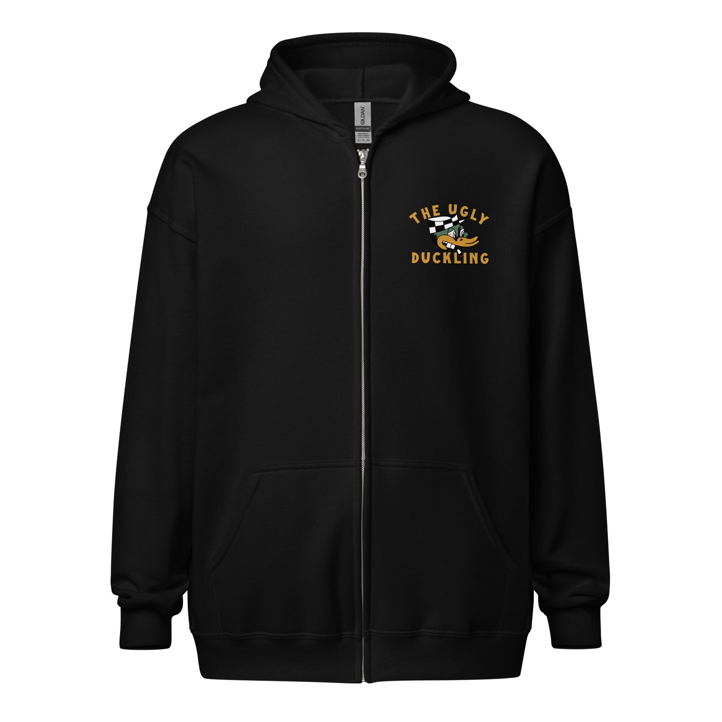 The Ugly Duckling Logo Zip Hoody